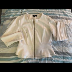 Fancy white blazer